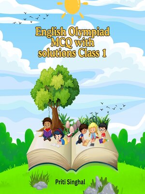 cover image of English Olympiad MCQ with solutions Class 1